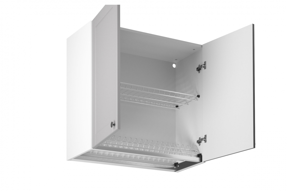 Horní kuchyňská skříňka Linea G80C - s odkapávačem Skříňka kuchyňská z suszarka do naczyn Linea G80C - wnetrze
