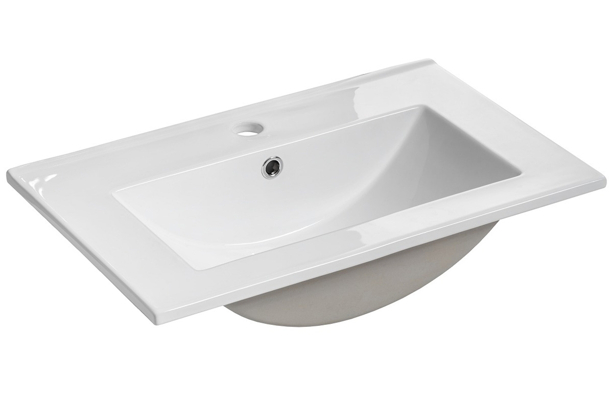 Keramické umývadlo CFP-2060RB - 60 cm Biela Umývadlo do kúpeľne