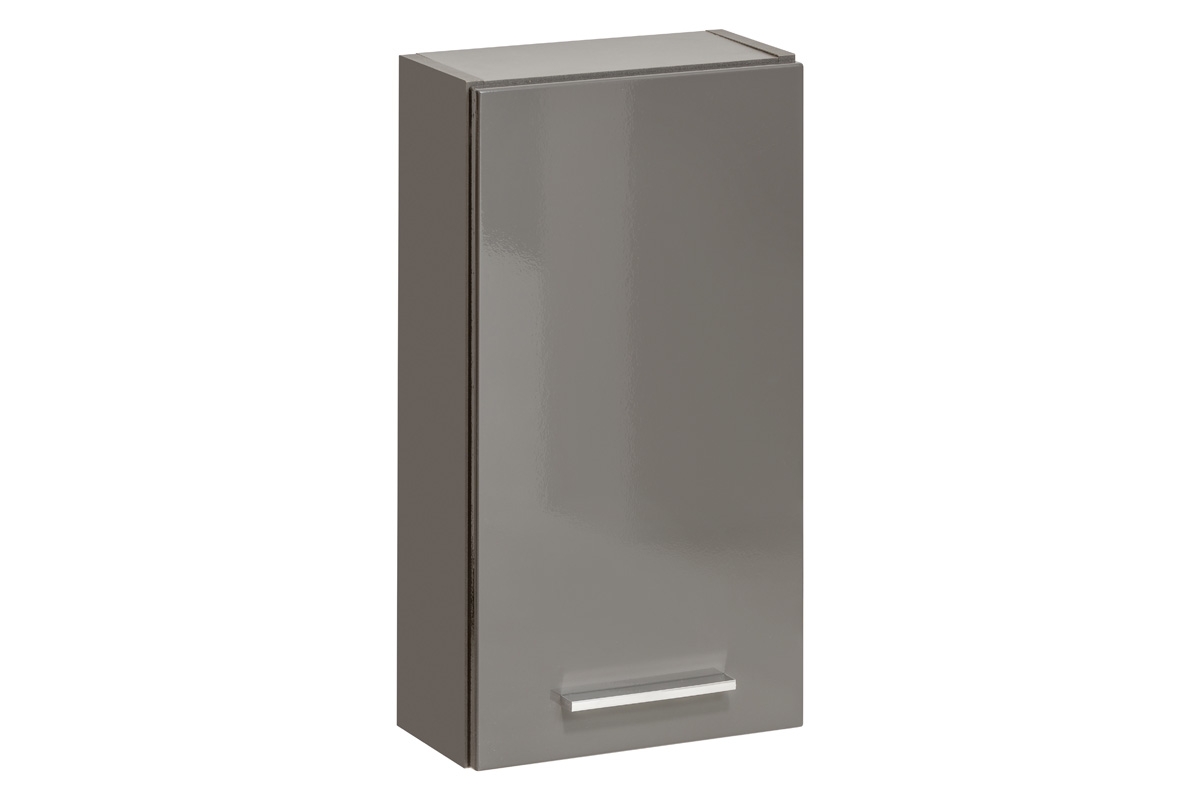 Skříňka závěsná horní do koupelny Twist Grey 830 Malá Skříňka v barevném odstínu šedém