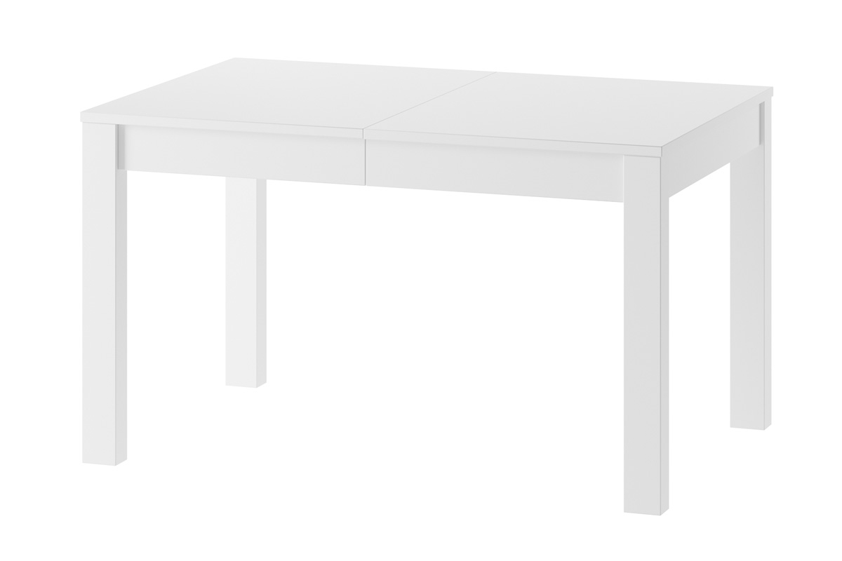 stôl rozkládací Vega 2 - biely mat stôl rozkládací