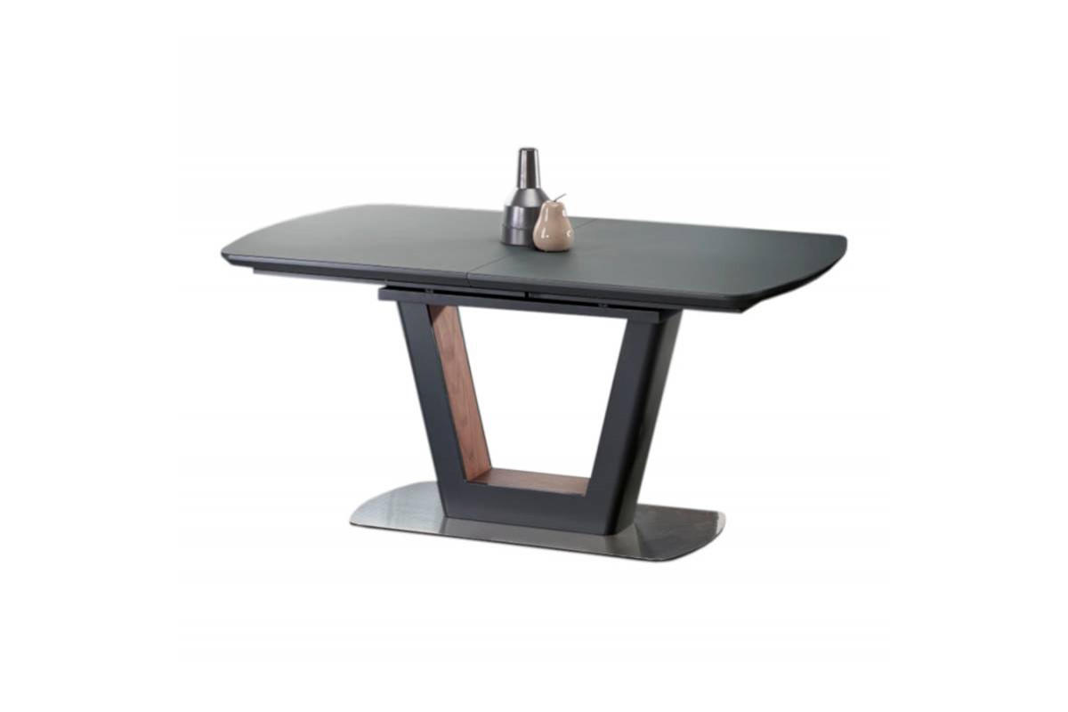 Rozkladací jedálenský stôl Bilotti - antracitový mat / orech stylowy Stôl 