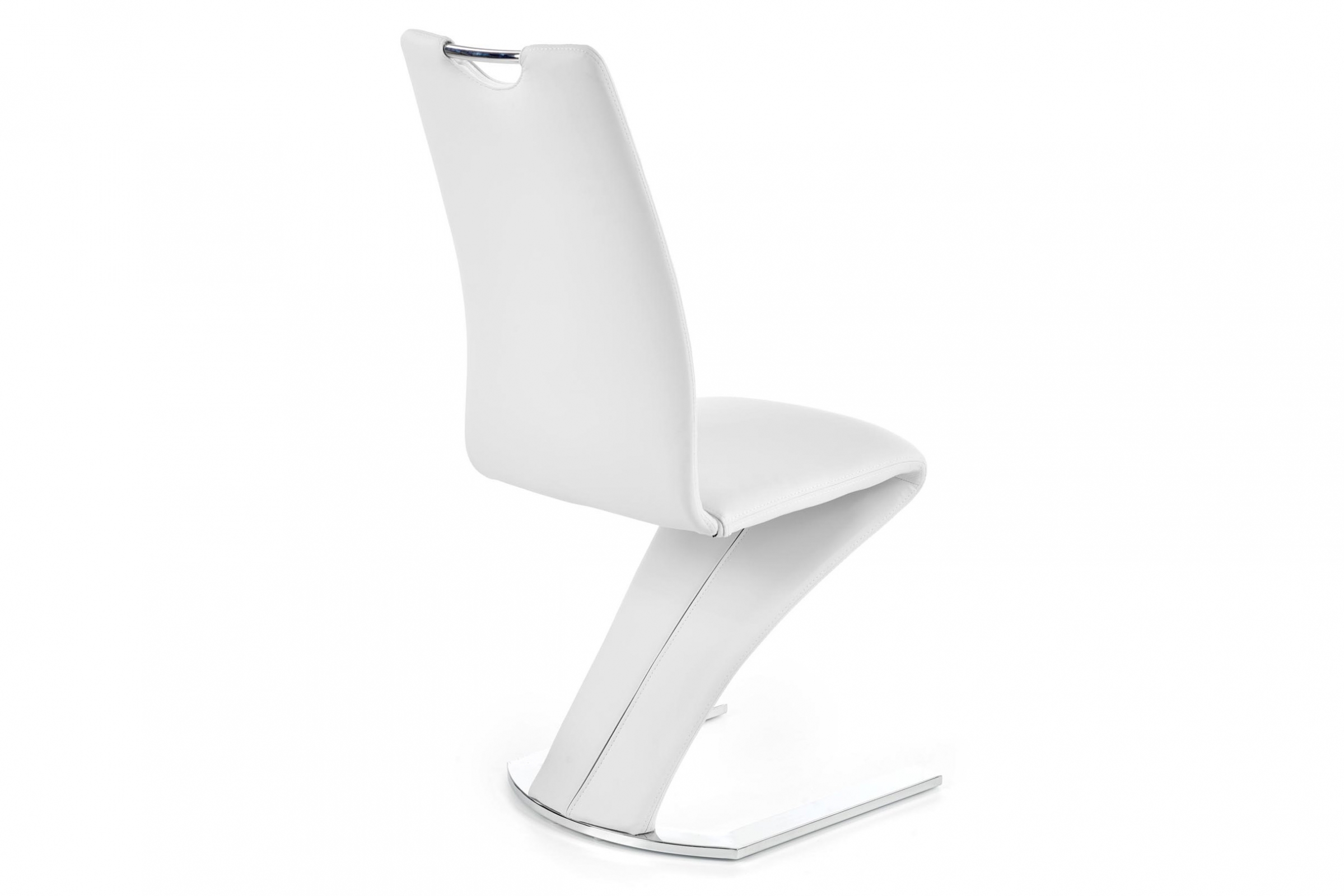 K188 szék - fehér modern kárpitozott szék K188 - biale