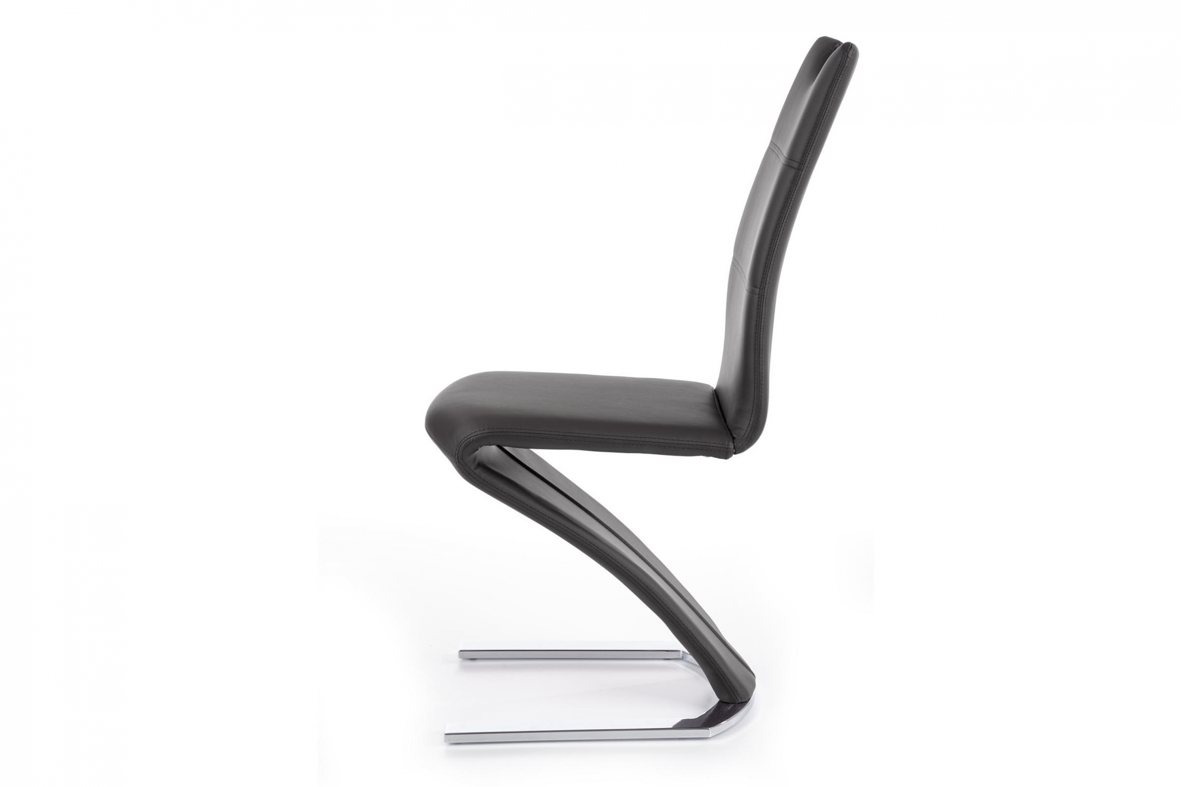Jídelní židle K188 - černá moderní čalouněné židle K188 - Černý