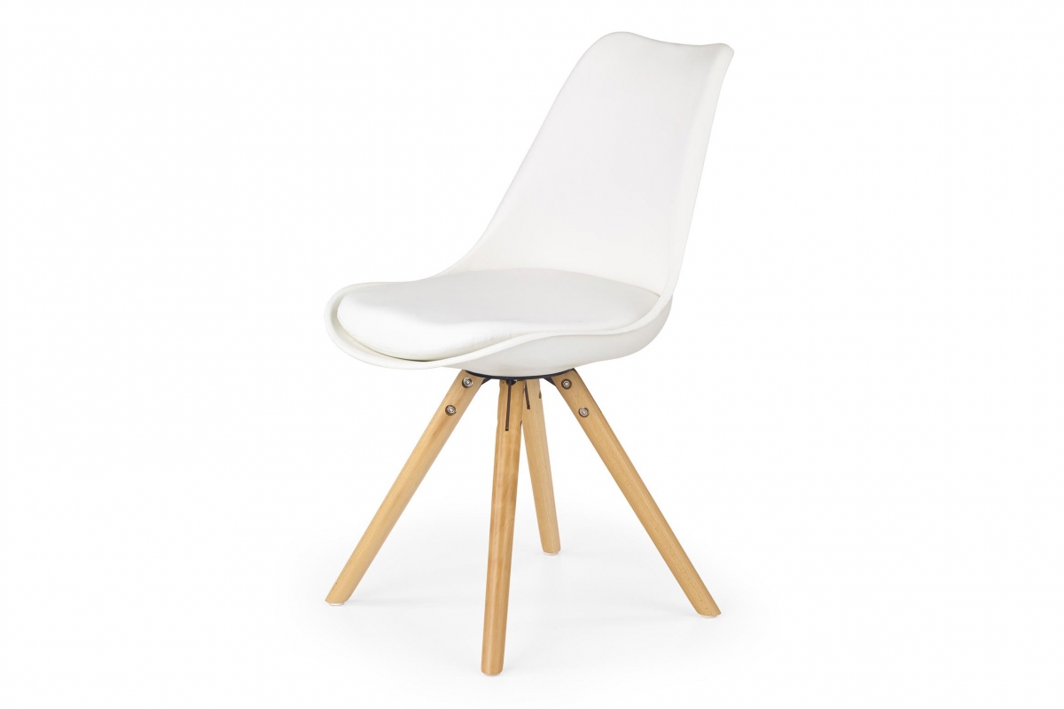 Scaun de plastic K201 - alb scaune z tworzywa sztucznego K201 - biale