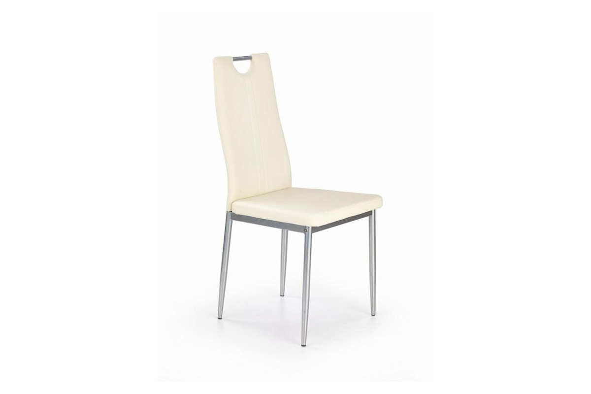 Stolička do jedálne K202 krémová  - Halmar Čalúnená stolička