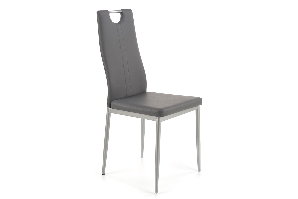K202 étkezőszék - hamu szék do étkező K202 z metalowymi nogami - popiel