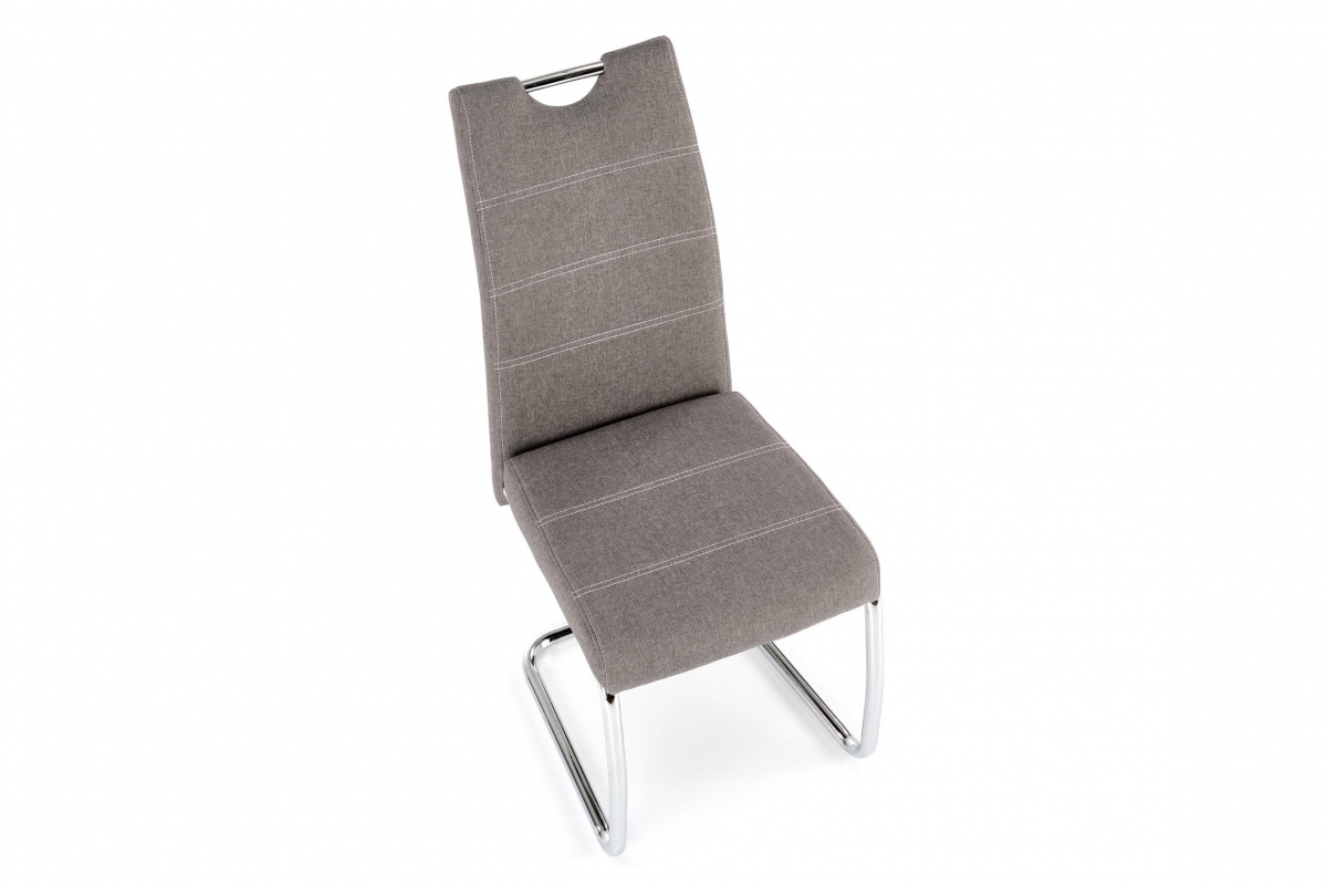 Jídelní židle K349 - popelavá židle čalouněné K349 - popel