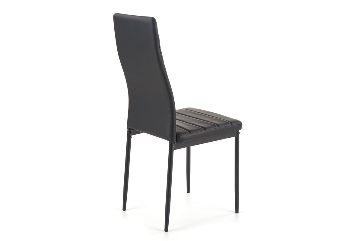 Jídelní židle K70 - černá černé židle čalouněné