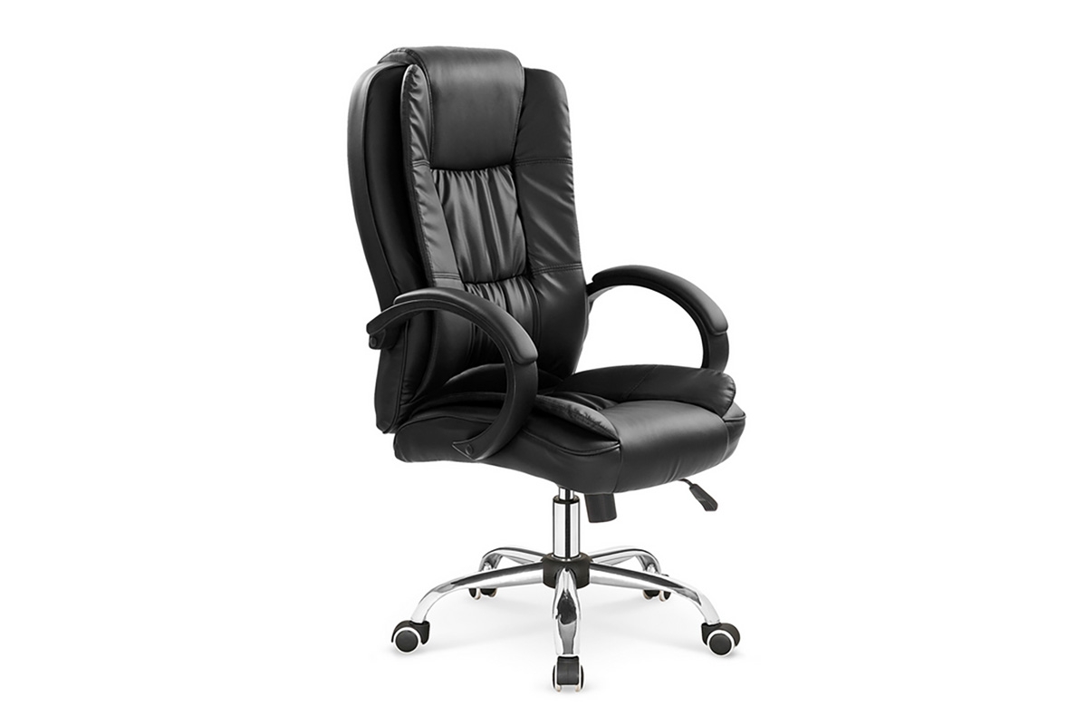 Relax irodai szék - fekete Fekete Křeslo skorzany