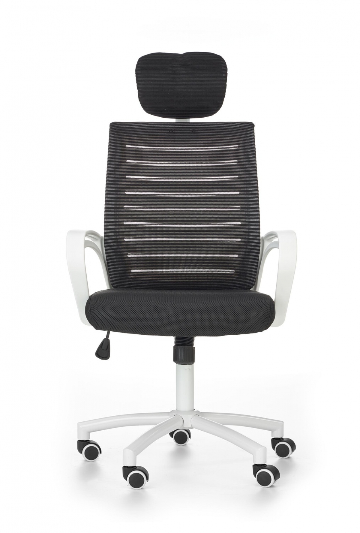 Kancelářská židle Socket - bílá / černá černý Bílý Křeslo obrotowy