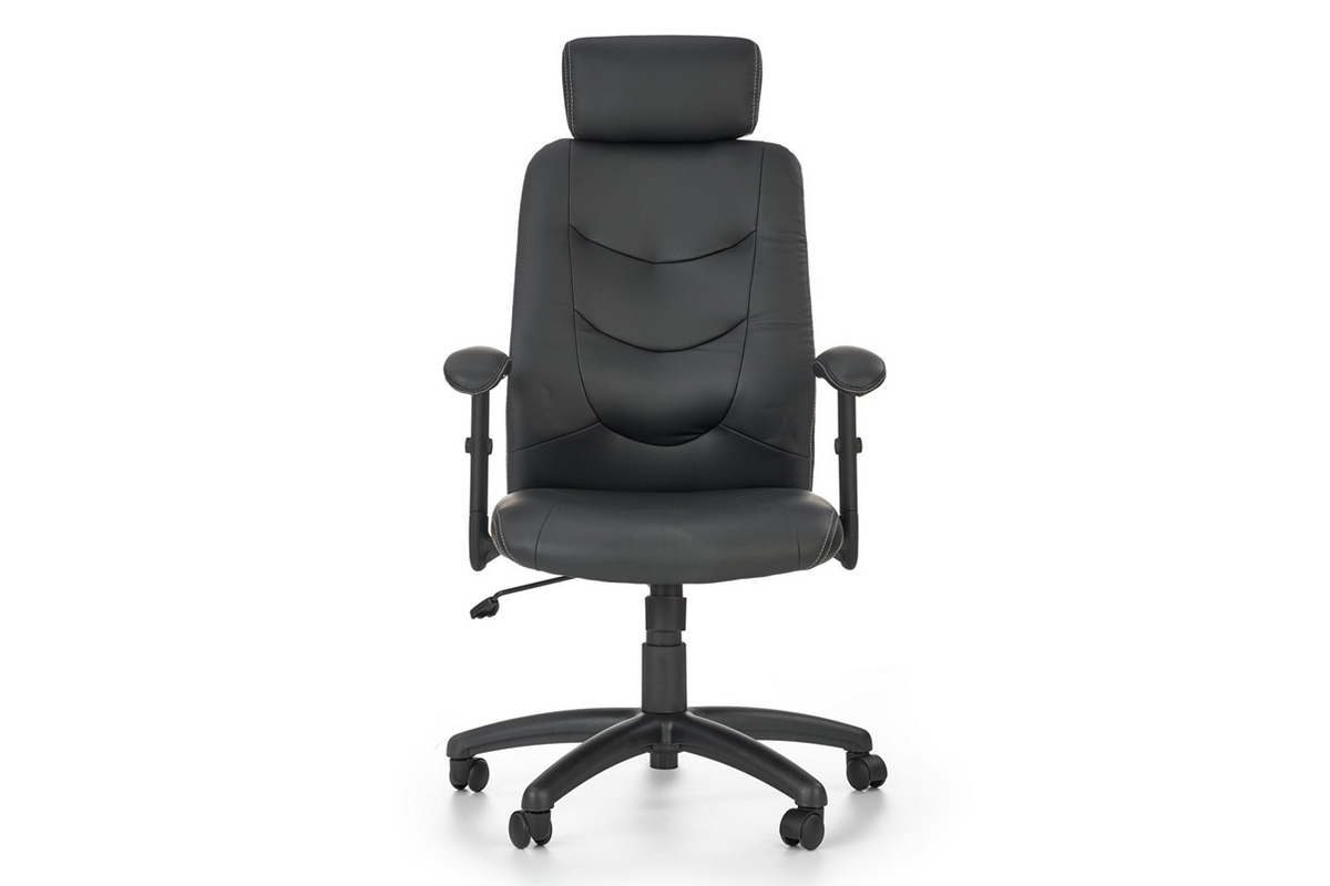 Kancelářske křeslo Stilo z regulowanymi podlokietnikami - Černý Černý Herní židle