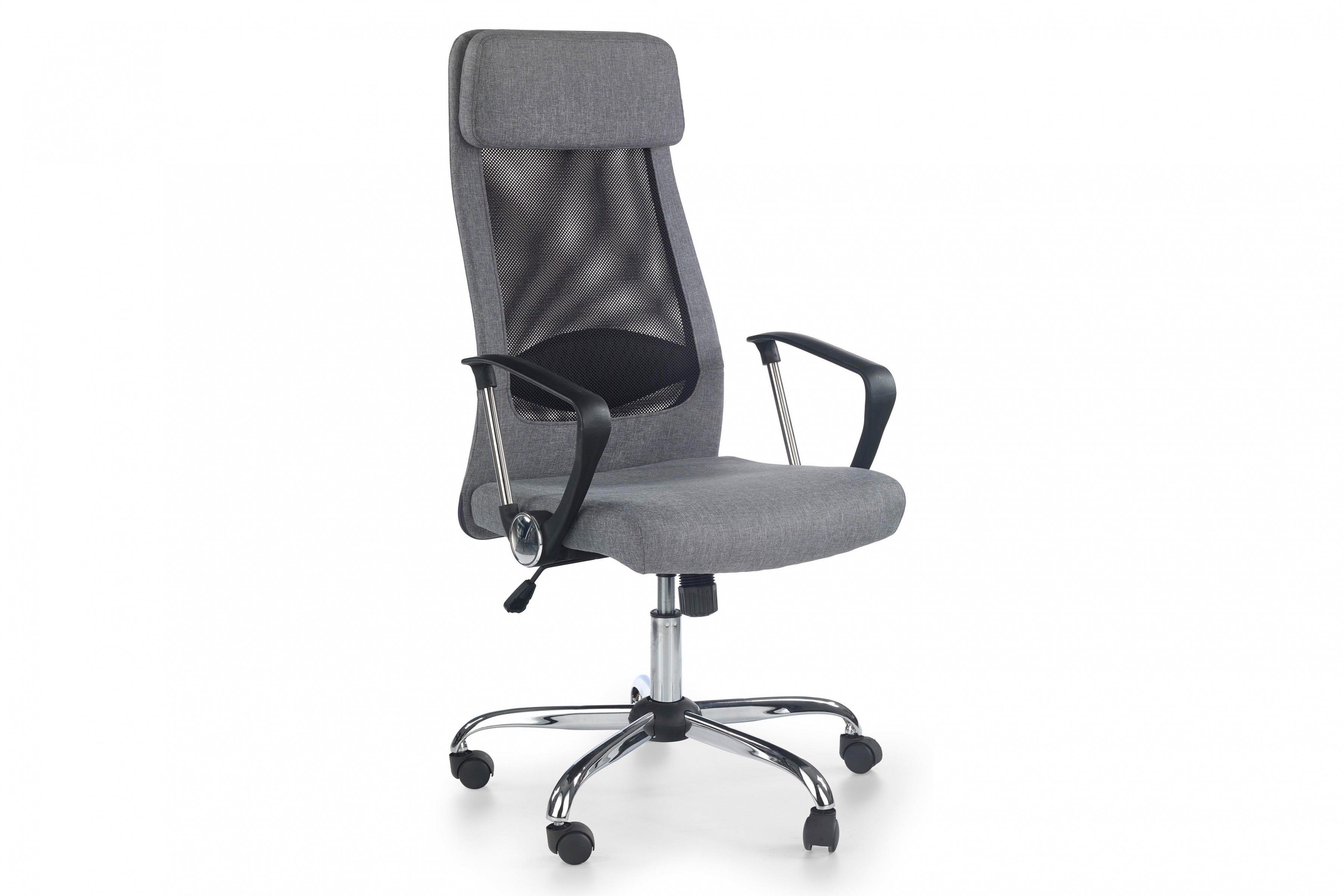 Kancelářská židle Zoom - popelová Kancelářske křeslo Zoom z podlokietnikami - Popelový