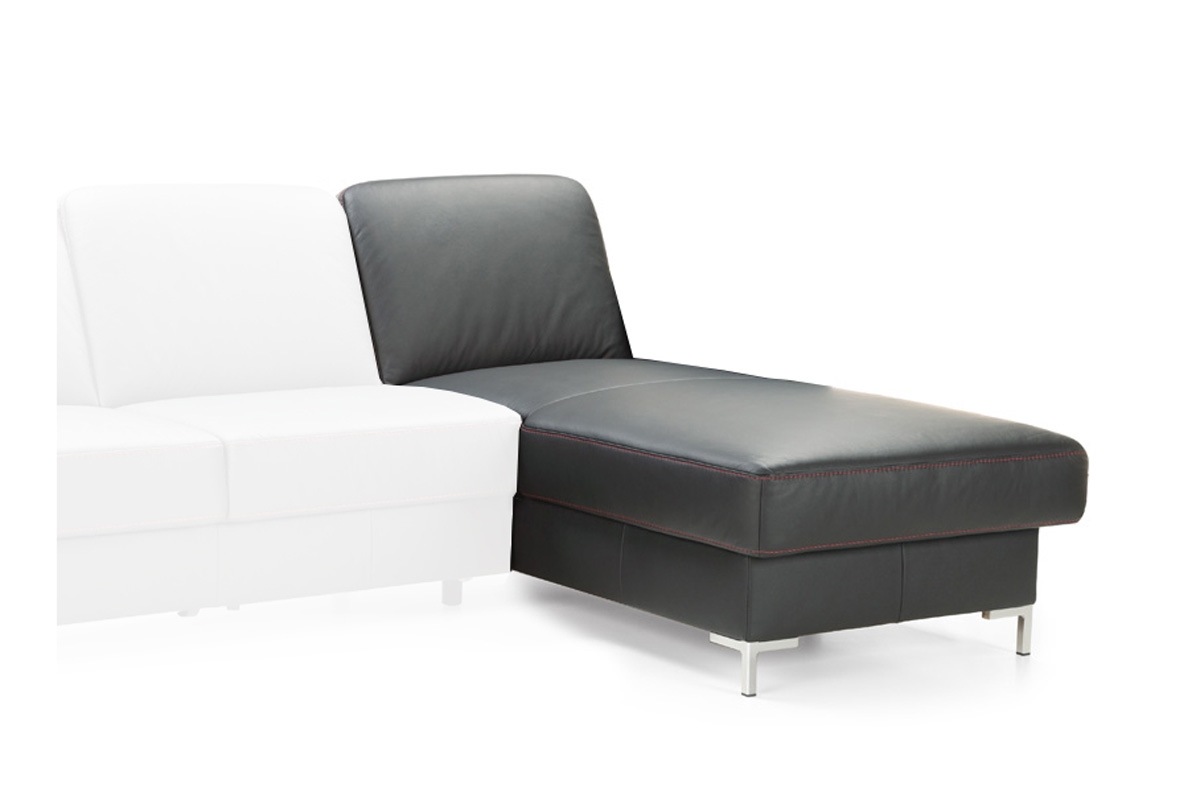 Šezlong Basic EL REC/BK L/P - Etap Sofa komfortní nábytek