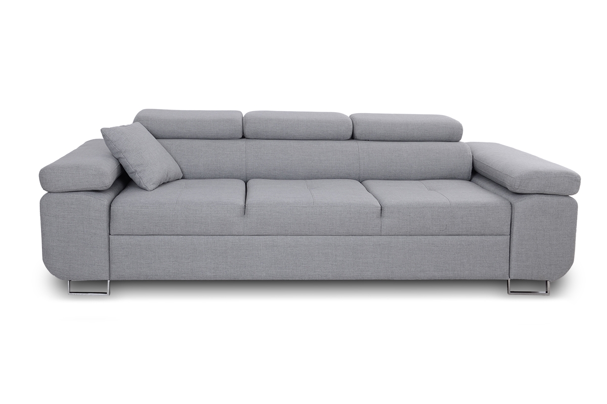 Annabelle II modern kinyitható kanapé állítható karfákkal Šedá Pohovka