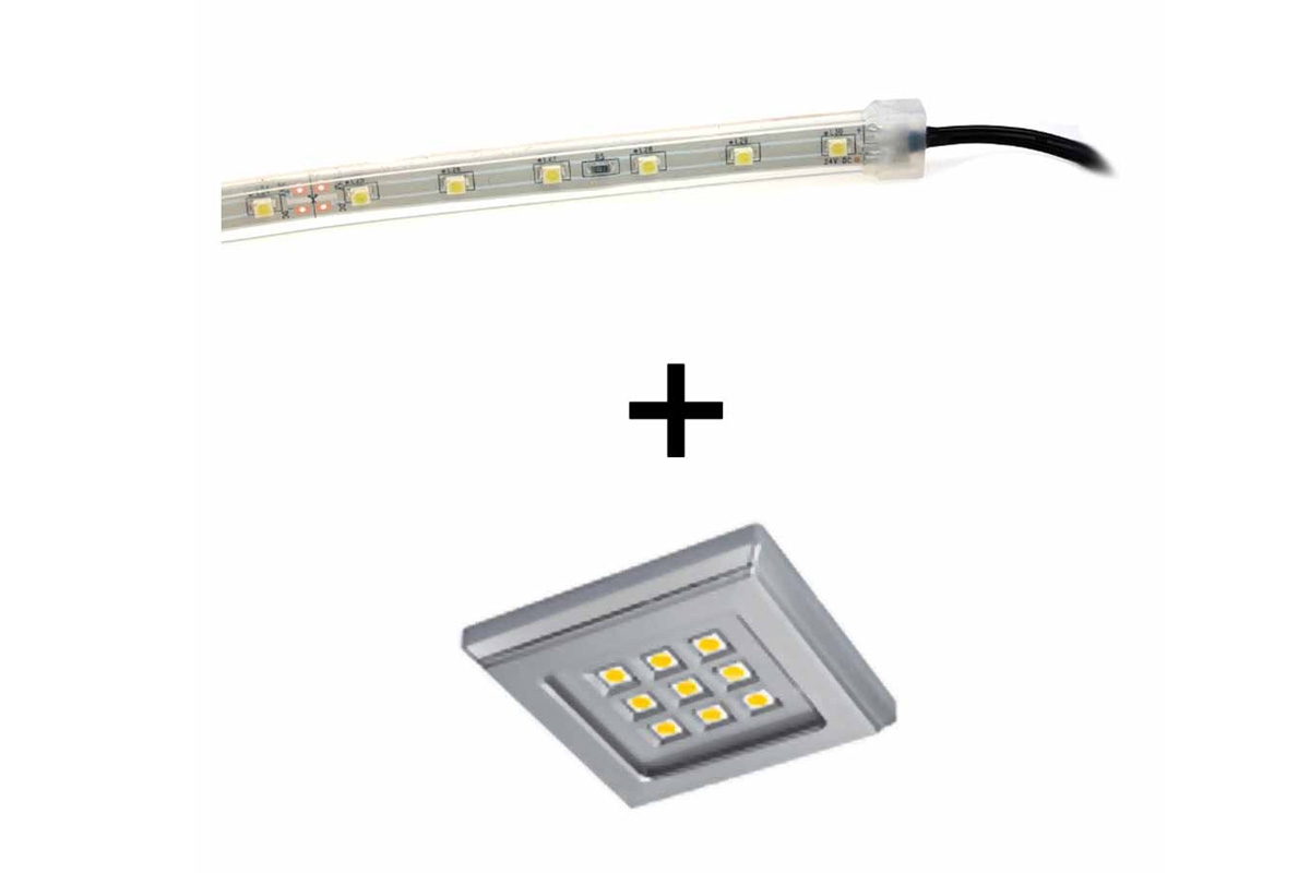 Osvetlenie LED pásik + 1 bodové svetlo NEO-9C  Osvetlenie LED pásik + 1 bodové svetlo NEO-9C