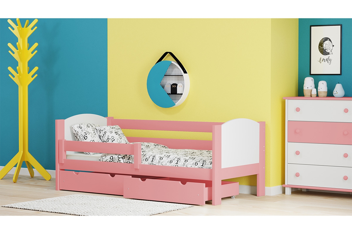 Dětská dřevěná postel Denis II postel do tříleté dítě