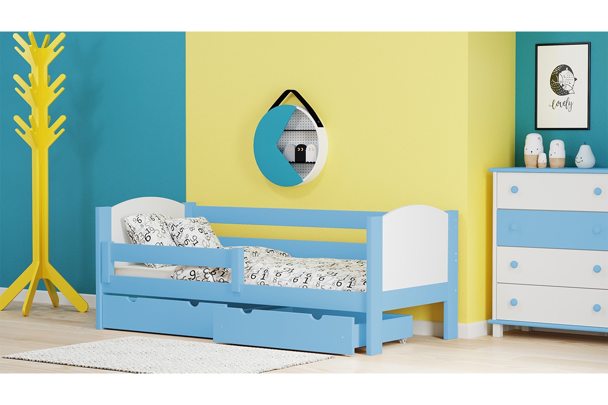 Dětská dřevěná postel Denis II Postel do chlapce