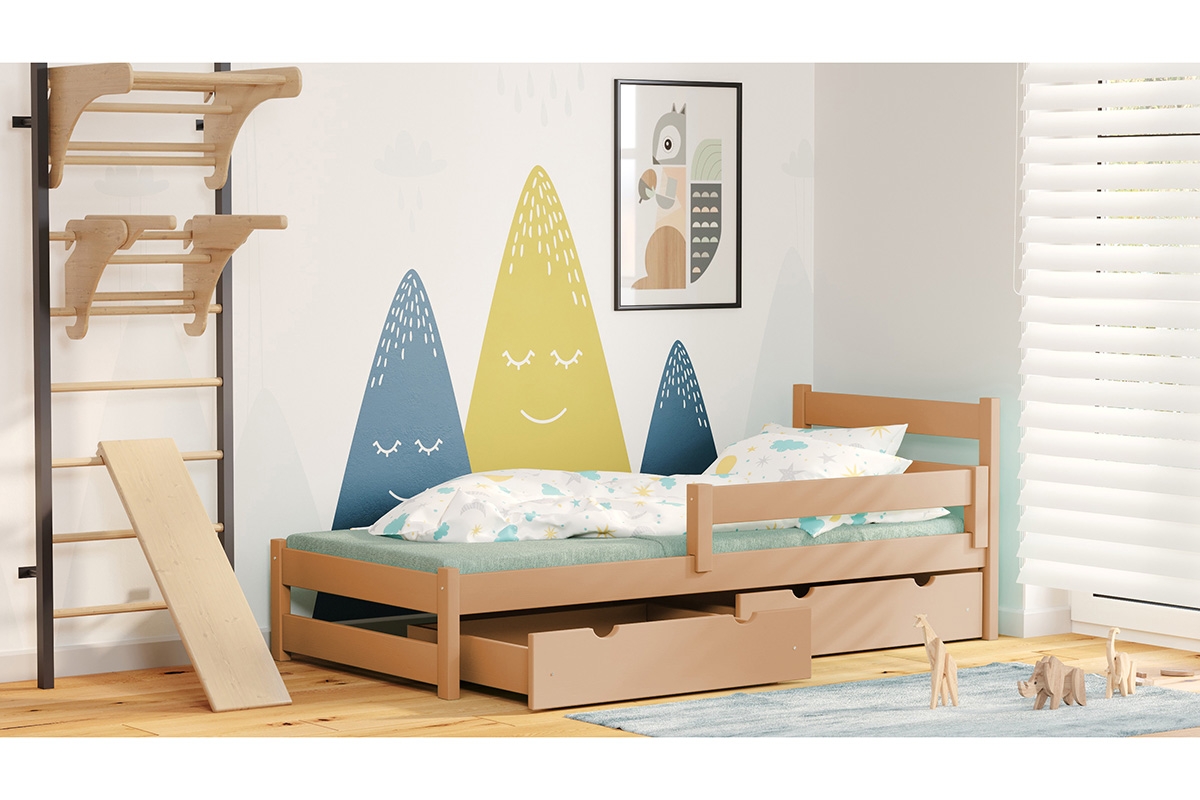 Dětská dřevěná postel Ola Postel sosnowe