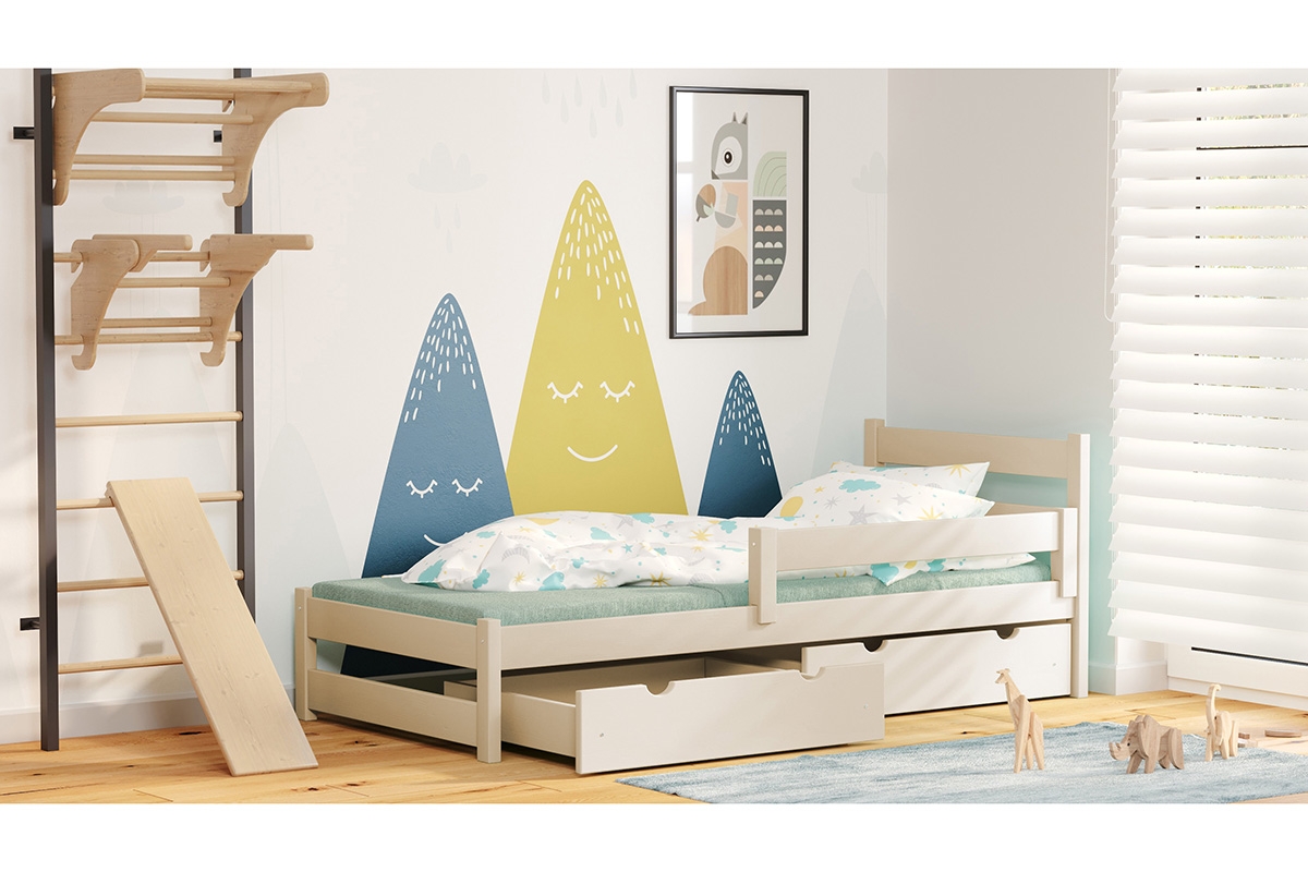 Drevená detská posteľ Ola Posteľ dla dziewczynki