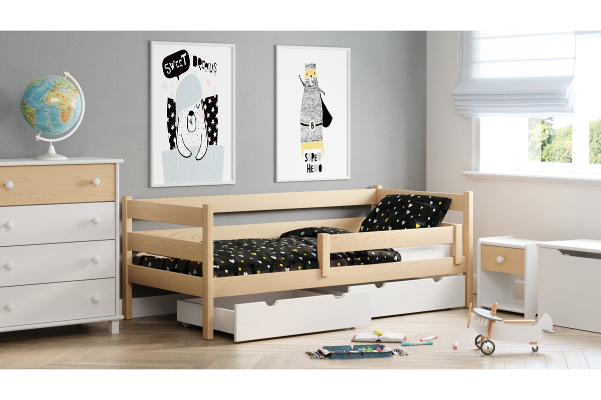 Dětská dřevěná postel Ola II postel jednotlivá
