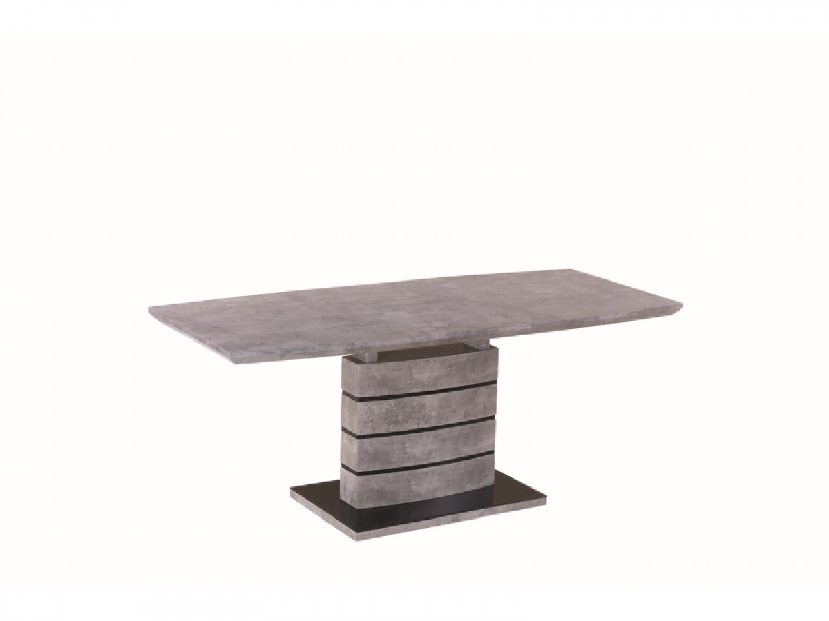 Stôl LEONARDO imitácia betónu 140(180)X80  STOL LEONARDO imitácia betónu 140(180)X80 