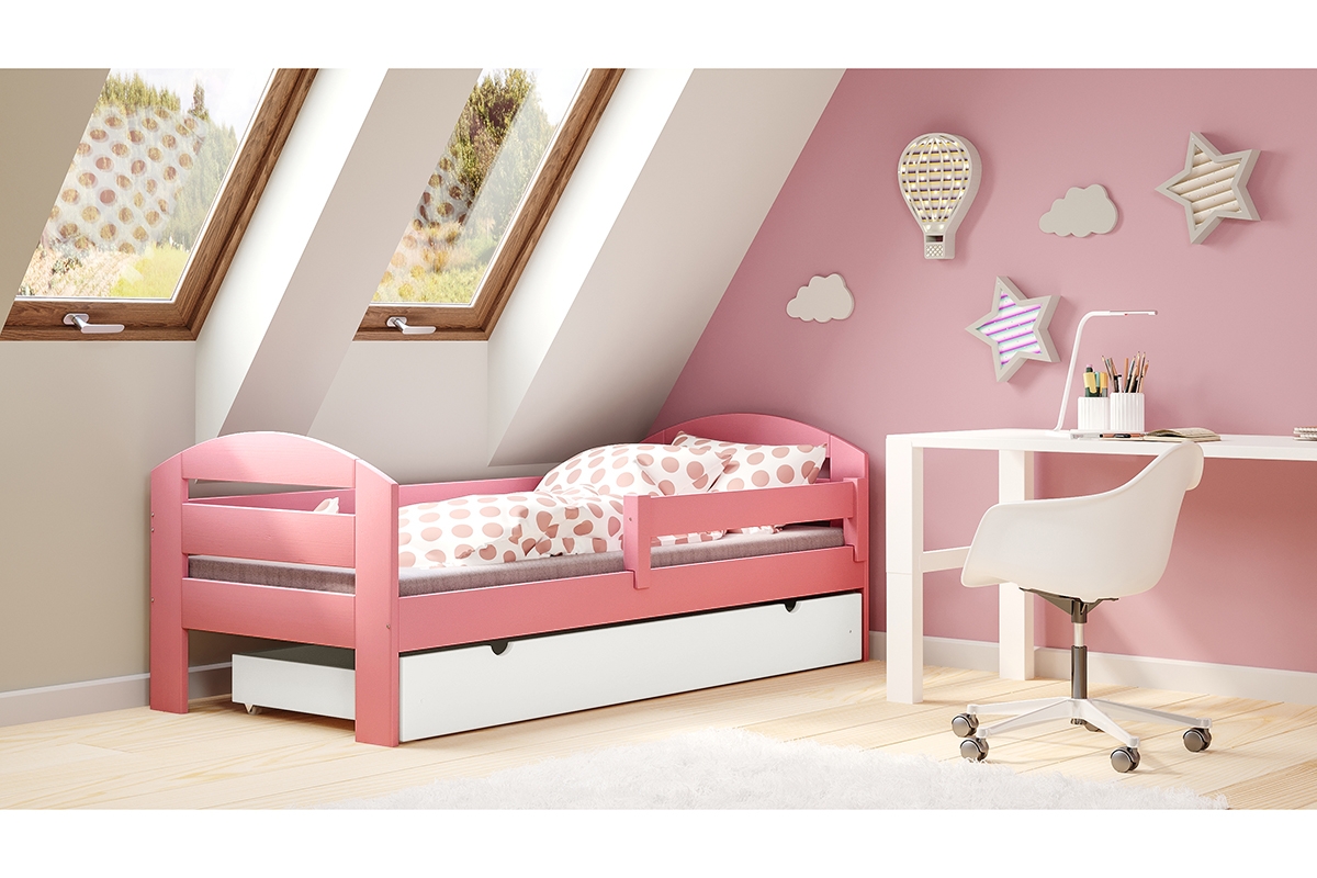 Dřevěná dětská postel Wiola Dětská postel