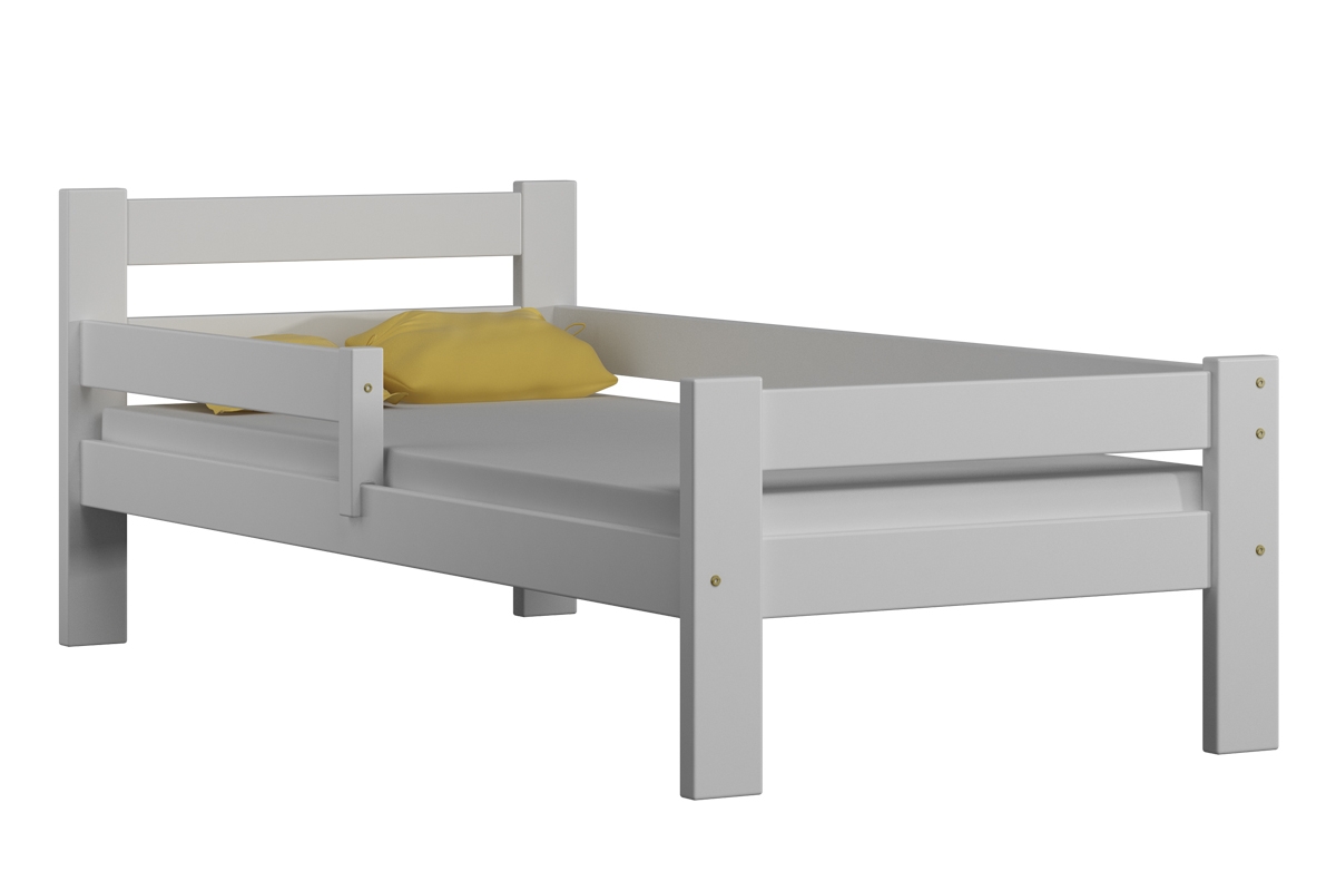 Dřevěná dětská postel Tymek II postel se zábranou
