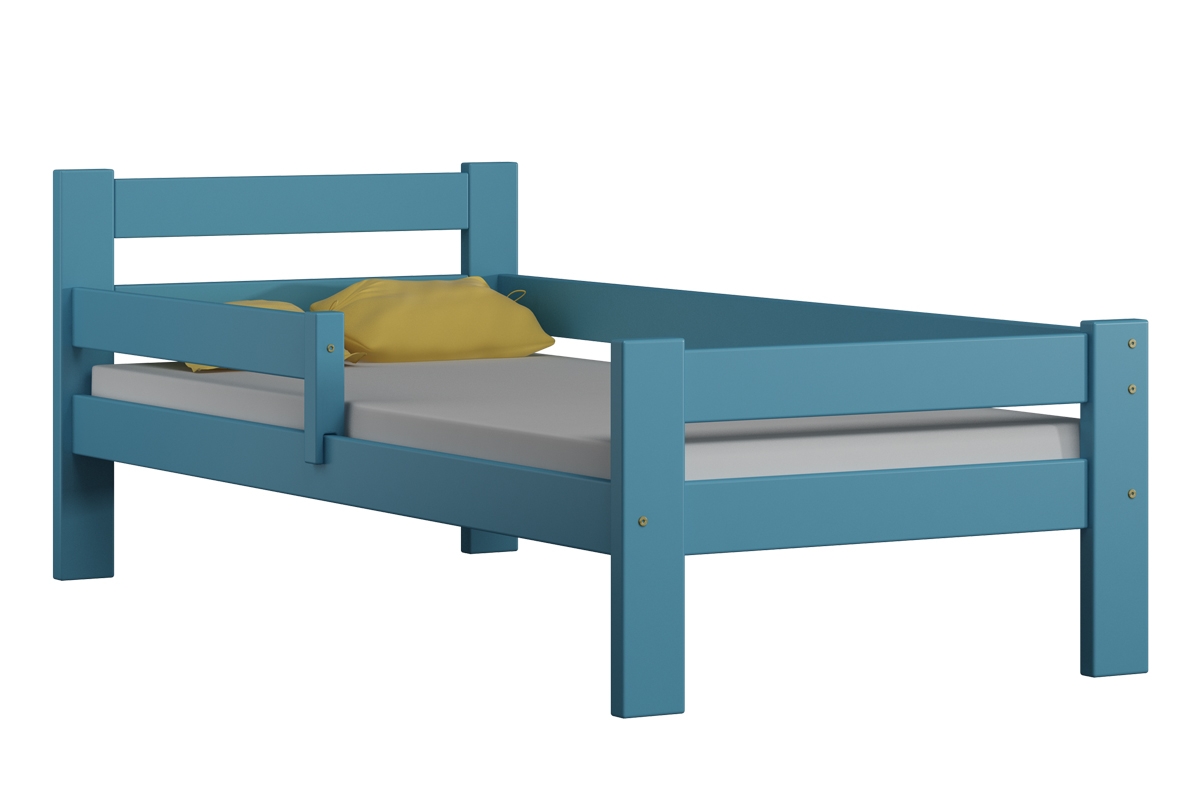 Dřevěná dětská postel Tymek II postel se zábranami