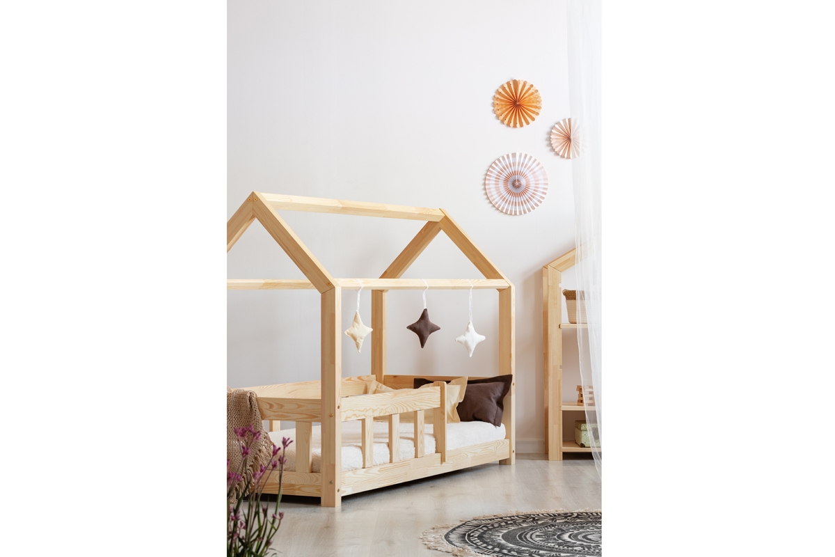 Dětská postel - domeček se zábranou Asia  postel domek 