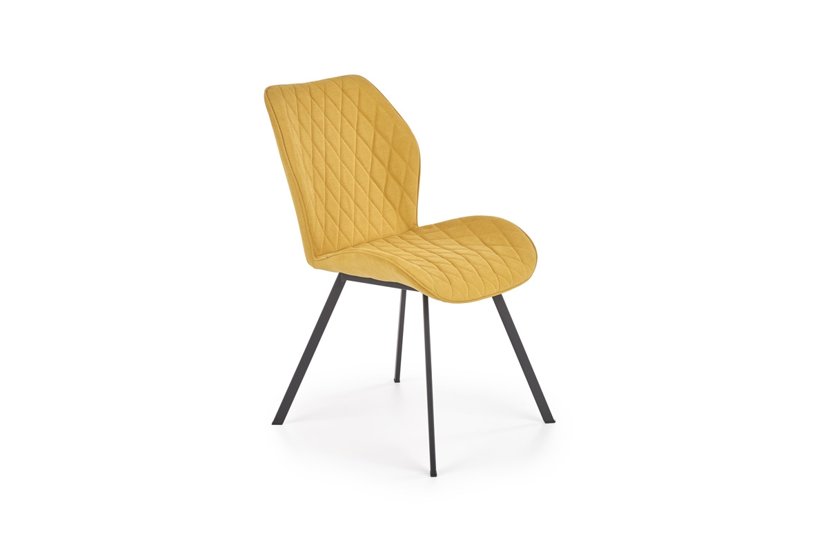Židle čalouněná K360 - hořčice K360 Židle žlutý