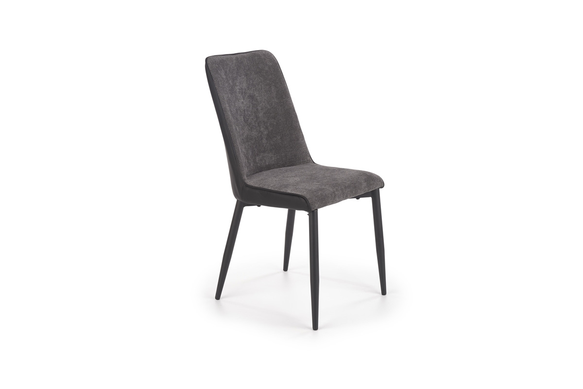 Židle K368 - Popelavá / Černá K368 krzesło popielaty / czarny