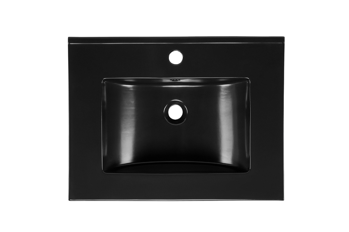 Umývadlo ceramiczna Lava UM-8003-80 - Black Čierna Umývadlo do lazienki
