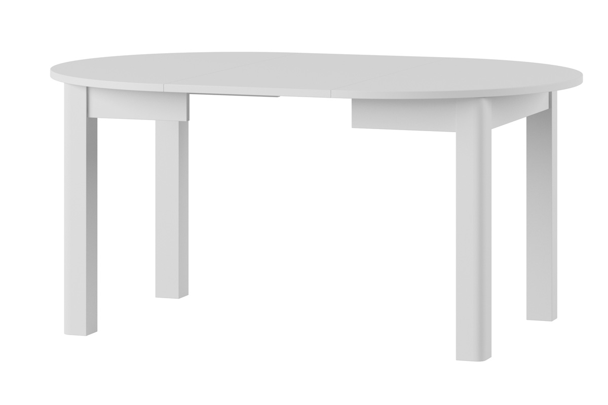 Rozkladací stôl Uran 1 - biely mat Stôl do jedálne