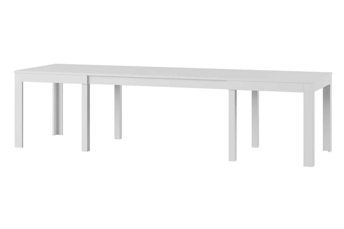 Jedálenský rozkladacia stôl Wenus - biely mat Stôl do jedálne