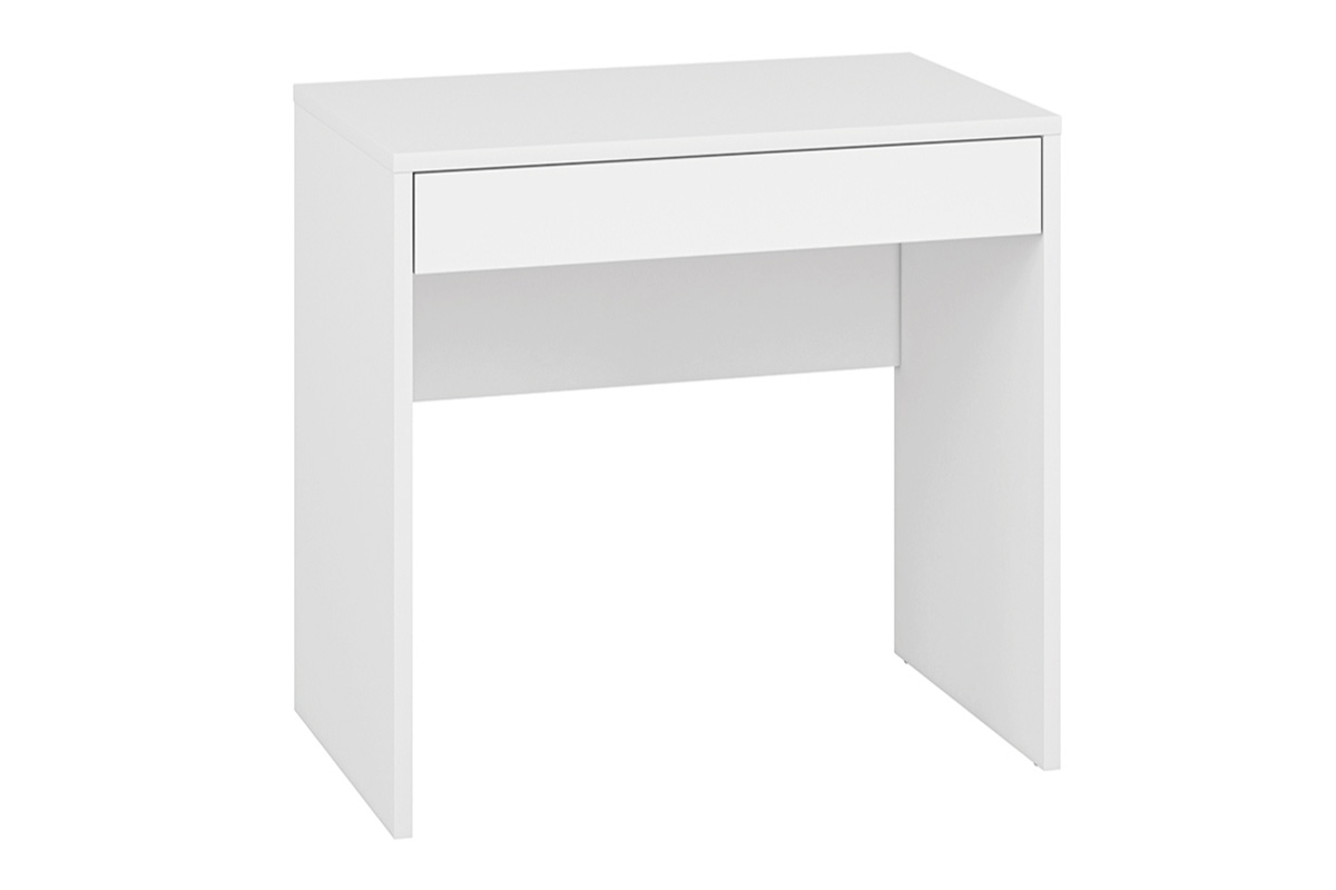 Písací stôl mlodziezowe Kendo 01 z szuflada 83 cm - Biely Písací stôl voľne stojaci