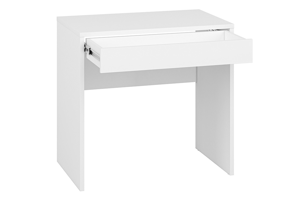 Písací stôl mlodziezowe Kendo 01 z szuflada 83 cm - Biely Písací stôl so zásuvkou