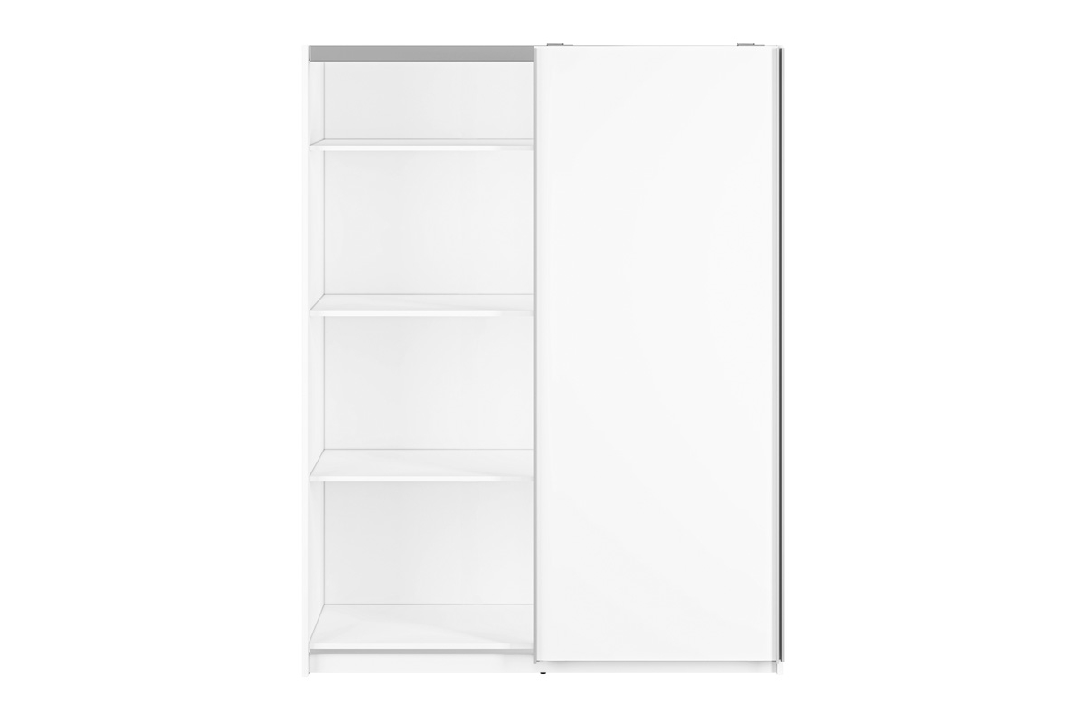 Skříň s posuvnými dveřmi Kendo 07 - 151 cm - Bílý Skříň z policemi