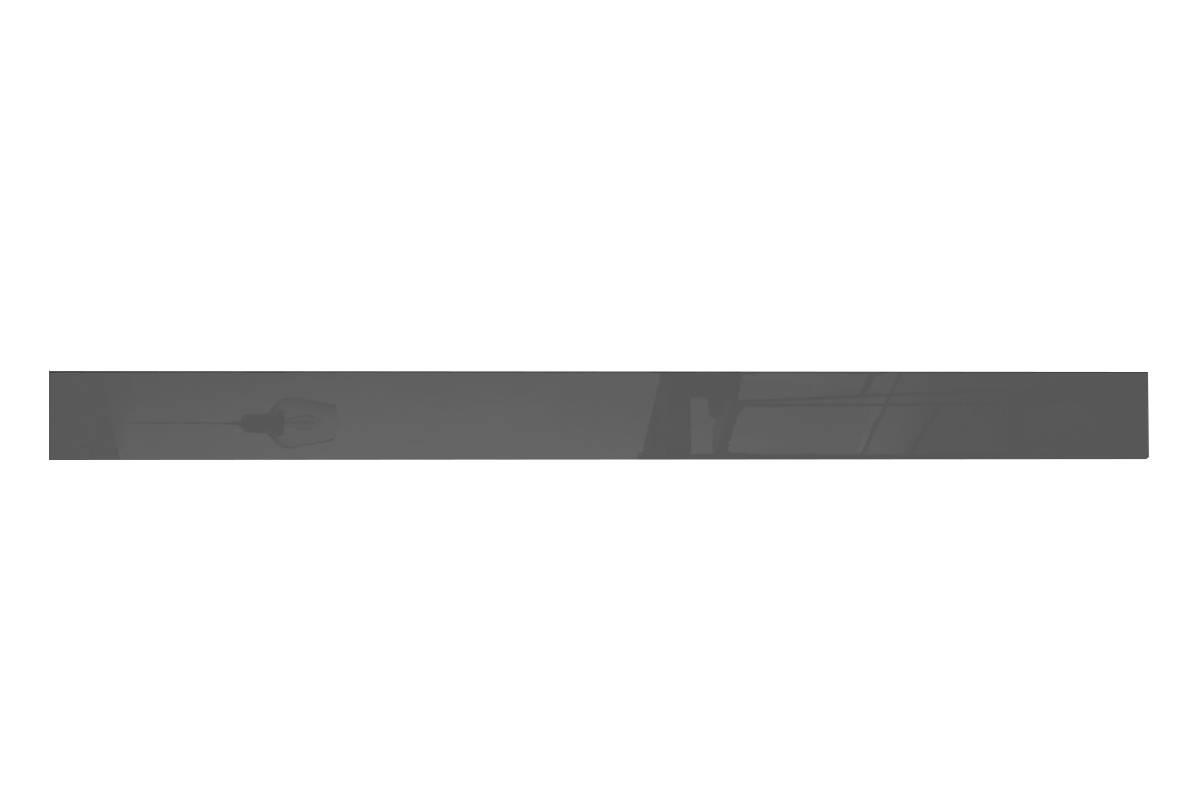 Oscar SOKL H-100 2,2m - dolní sokl z akrylové desky Trend Line Oscar - Antracytová akrylová lesk 