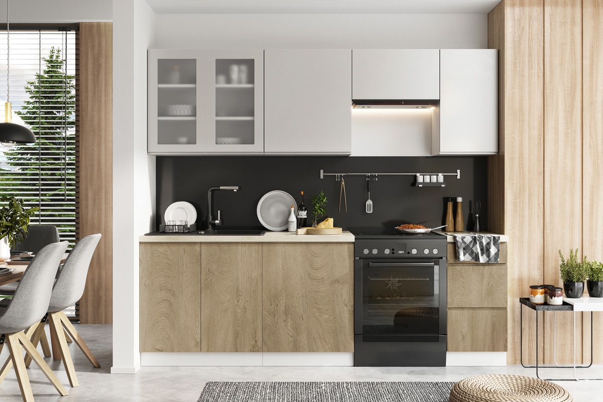Livia DK60 - skříňka na vestavnou troubu moderní Nábytek do kuchyně 