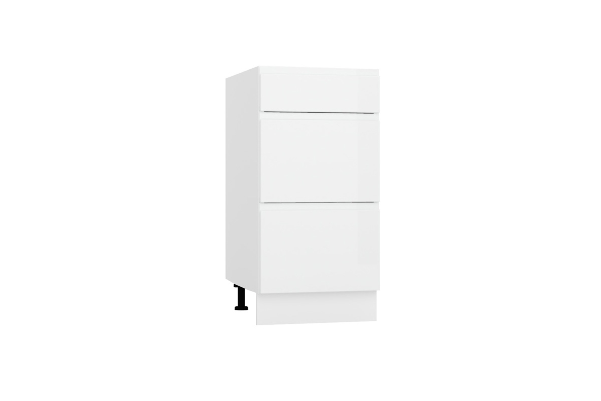 Livia D40 S/3 - Skříňka dolní se zásuvkami se samodovíráním szafka kuchenna z szufladami 