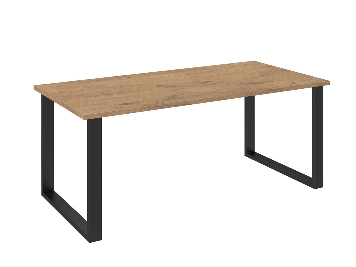 LANCELOT Tölgy ipari asztal - 185x90  Stůl loftový