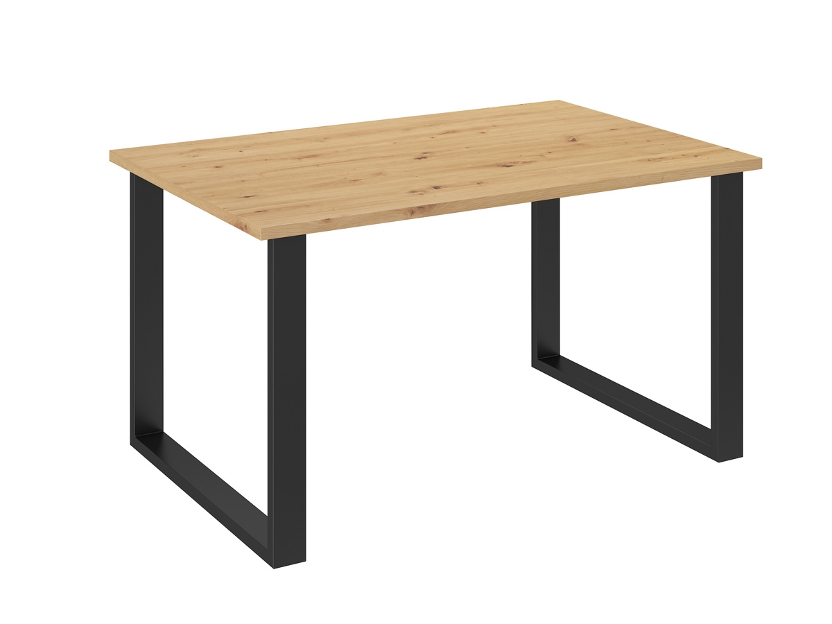 ARTISAN Tölgy - ipari asztal 138x90cm Stůl loftowy s deskou Dub Artisan