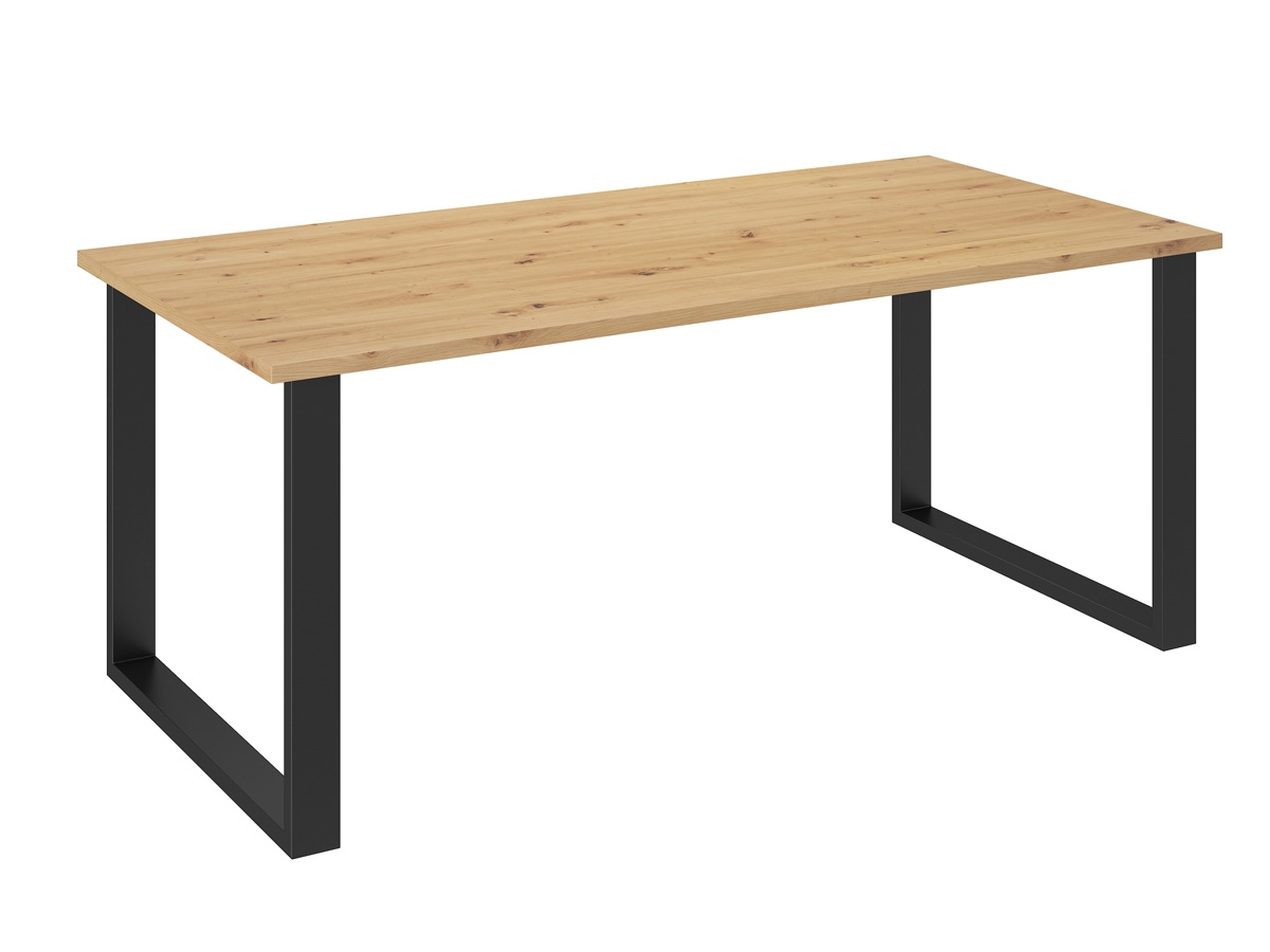 Stôl Loftowy Industriálny 185x90 - Dub Artisan stôl loftowy Z pracovnou doskou Dub Artisan