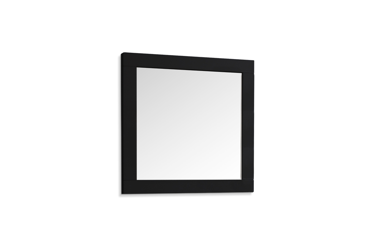 Zrcadlo Combo 10 - MDF Černý lesk - Výprodej lustro Combo
