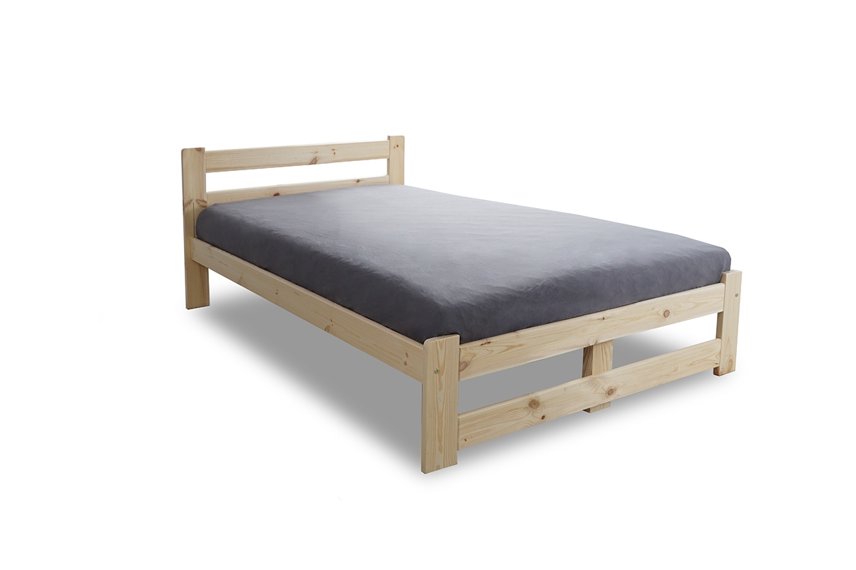 Postel do ložnice dřevěná 140x200 Garifik E3  postel do ložnice sosnowe