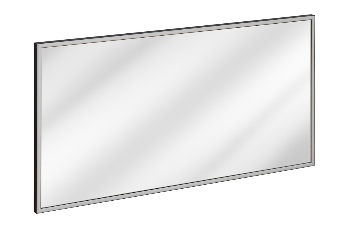 Komplet nábytku do koupelny se zrcadlem LED Borneo - šedý Cosmos / Dub Artisan  Zrcadlo do koupelny s osvětlením LED 