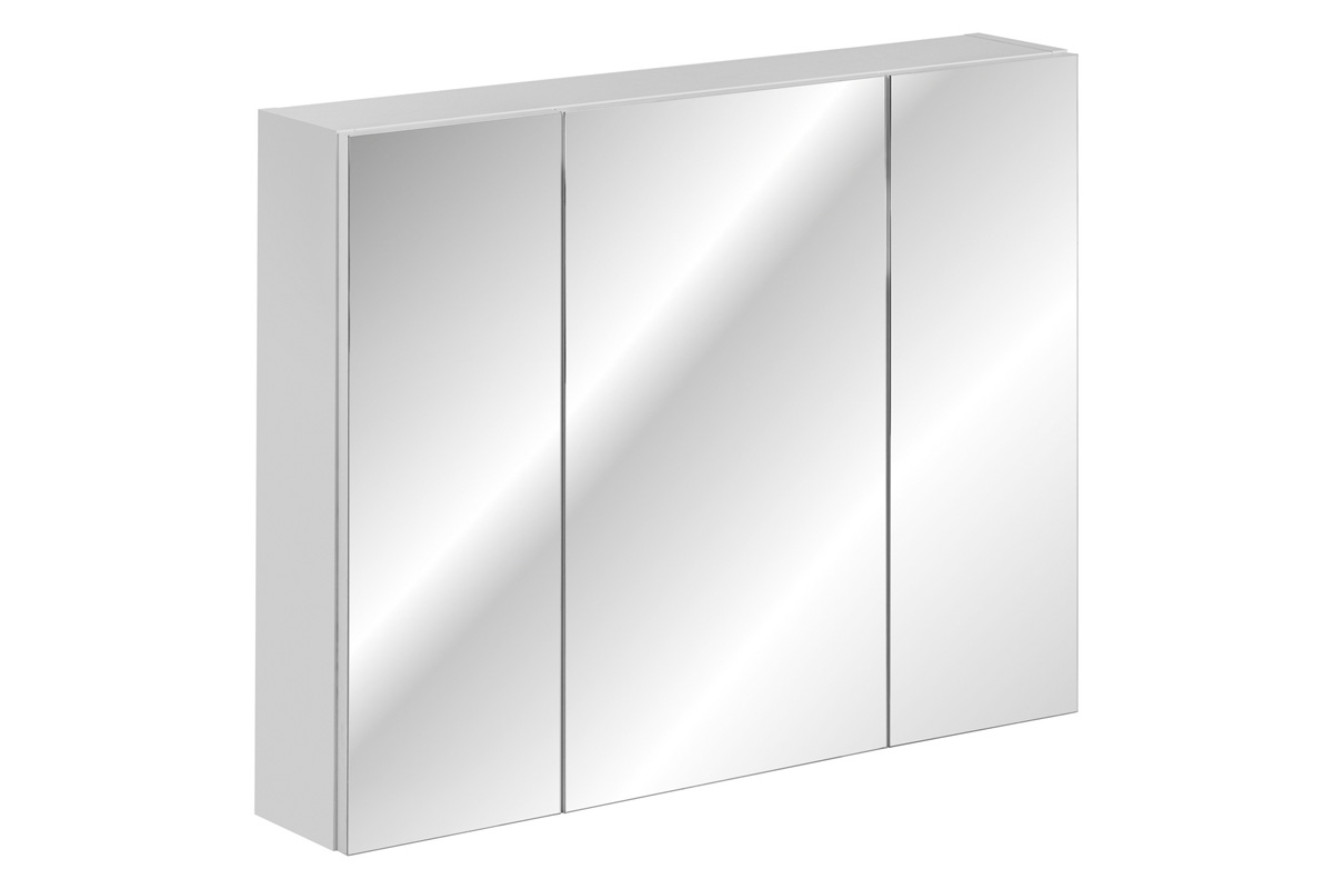 Skrinka do kúpeľne z zrkadlom Havana 84-100 - biely mat Skrinka zrkadlová o szerokosci 100 cm 