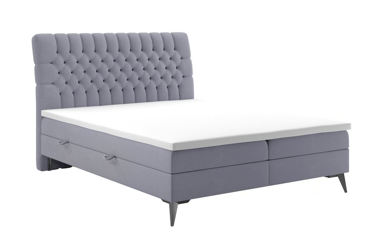 Boxspring postel s úložným prostorem Hana 180x200 stylová postel do ložnice 