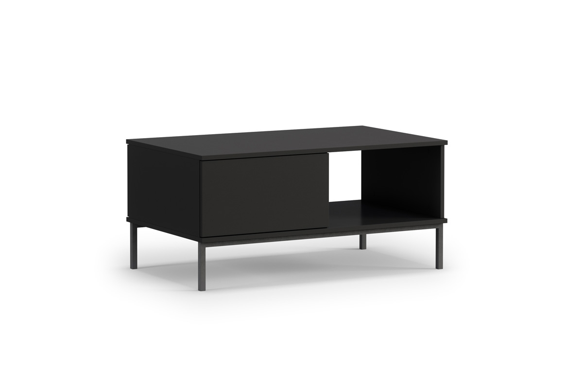 Konferenční stolek Tristal - Černý mat stolek do obývacího pokoje