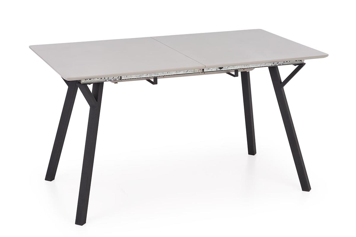 Stôl rozkladany Balrog 2 - svetlý popol / Čierny Rozkladací stôl Balrog 2 - svetlý popol / Čierny